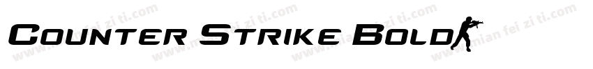 Counter Strike Bold字体转换
